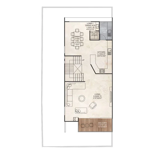 Ace Villas Koregaon Park NX Villas Floor Plan Image